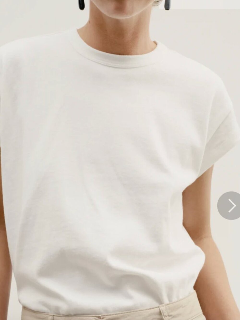 AYR The Supercool in Oyster Dime Knit, Size Small